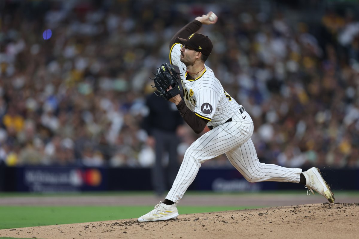 San Diego Padres starting pitcher Dylan Cease