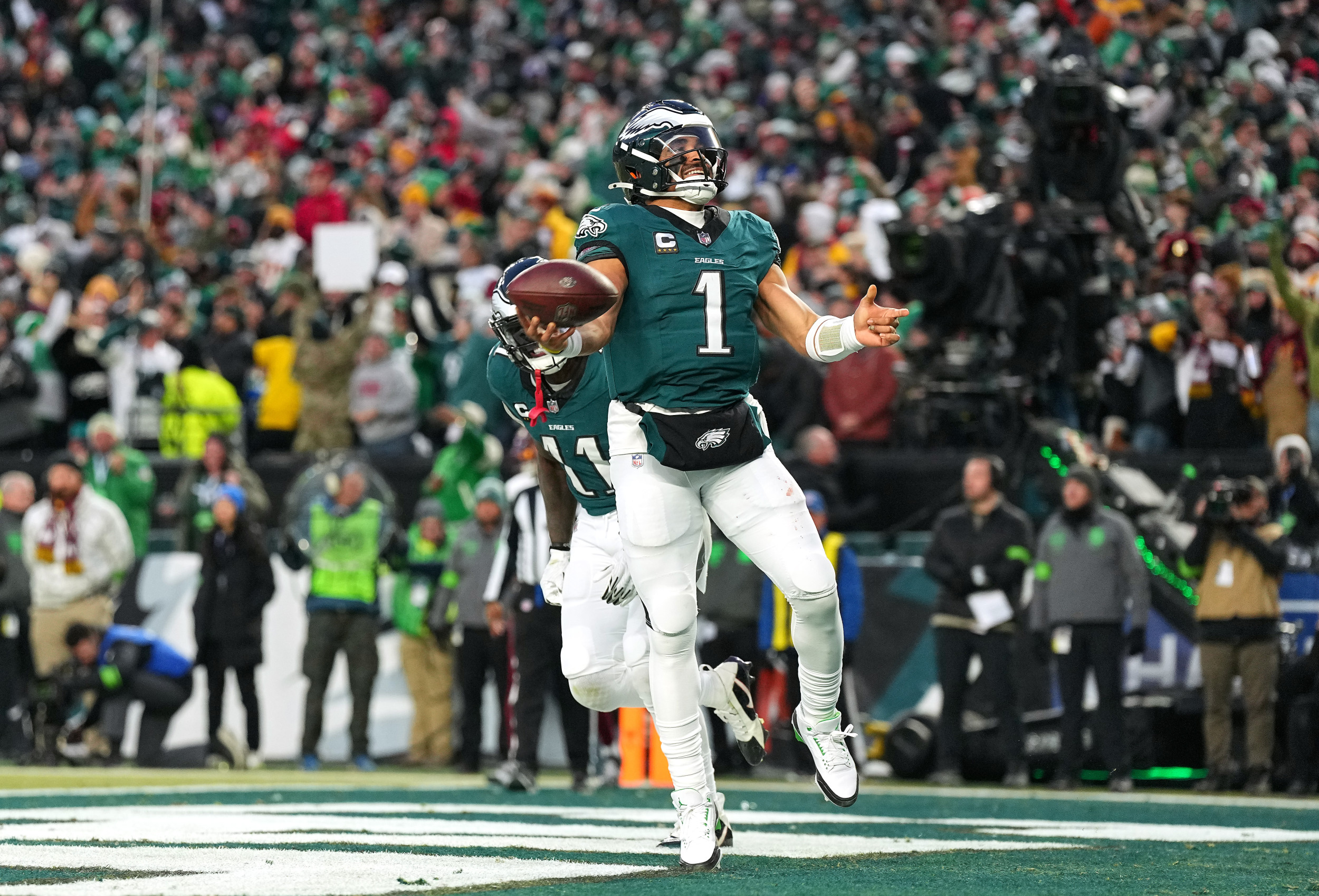 Eagles' Jalen Hurts Snaps Unfortunate NFL Streak in NFC Championship Win