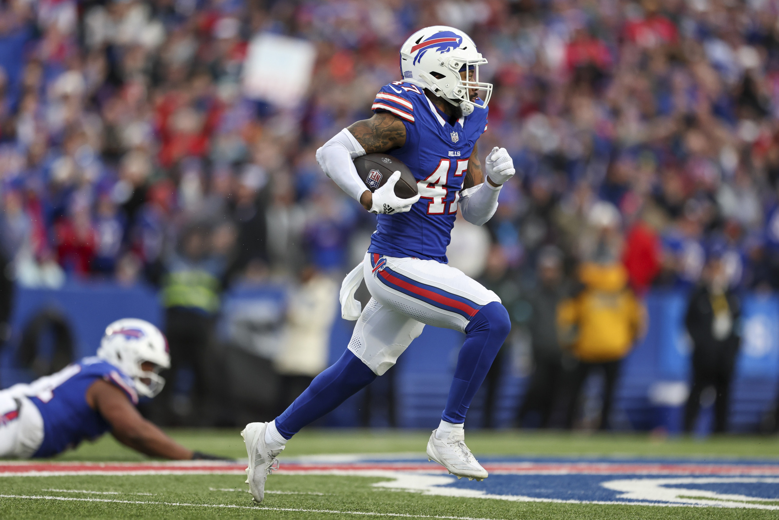 Bills' Christian Benford Carted Off Field After Concussion Against Chiefs