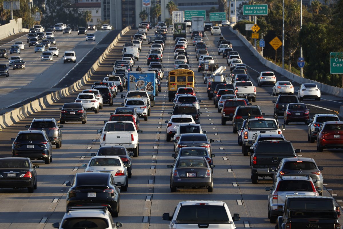 Cars Traffic California