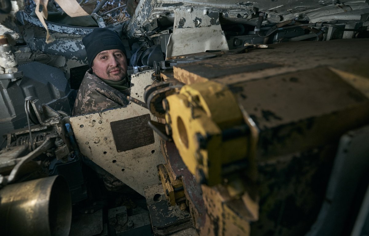 Ukrainian troops, Toretsk