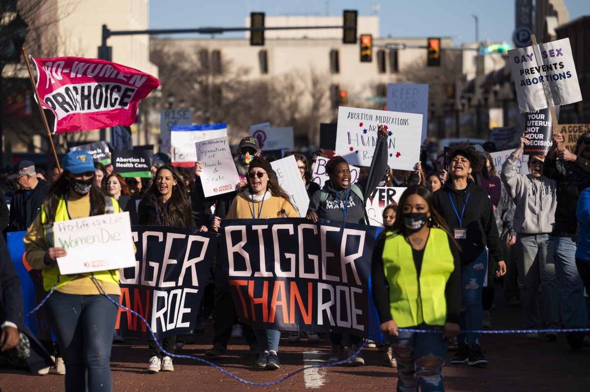 Abortion protest