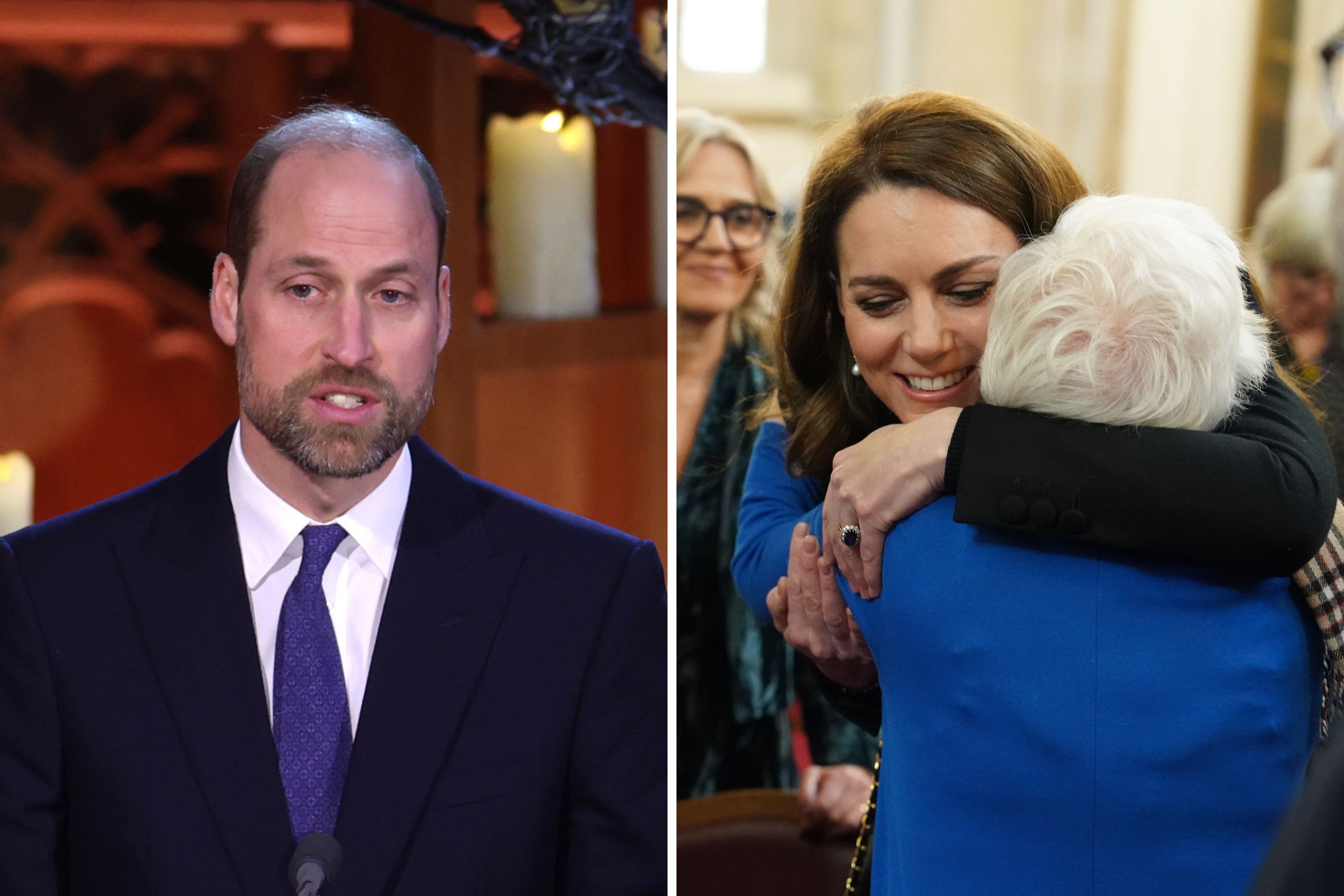 Prince William's deeply personal Holocaust story as Kate hugs survivors