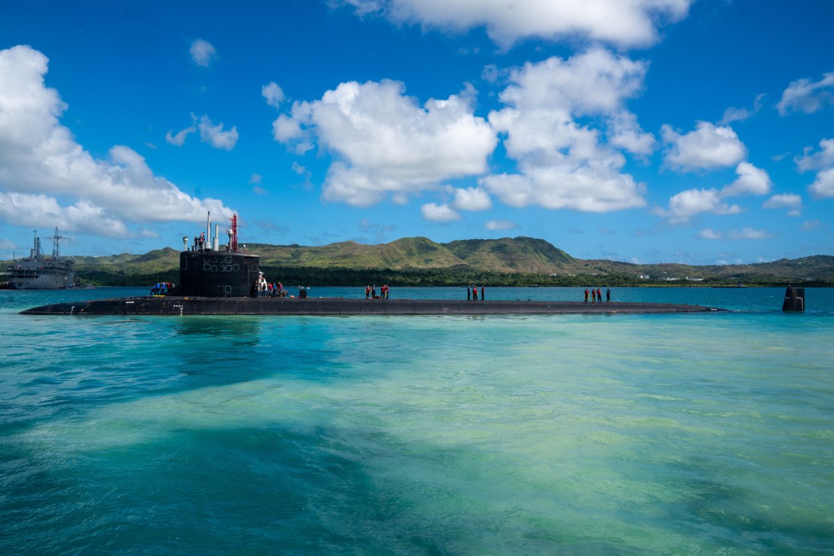 U.S. Submarine Visits Guam