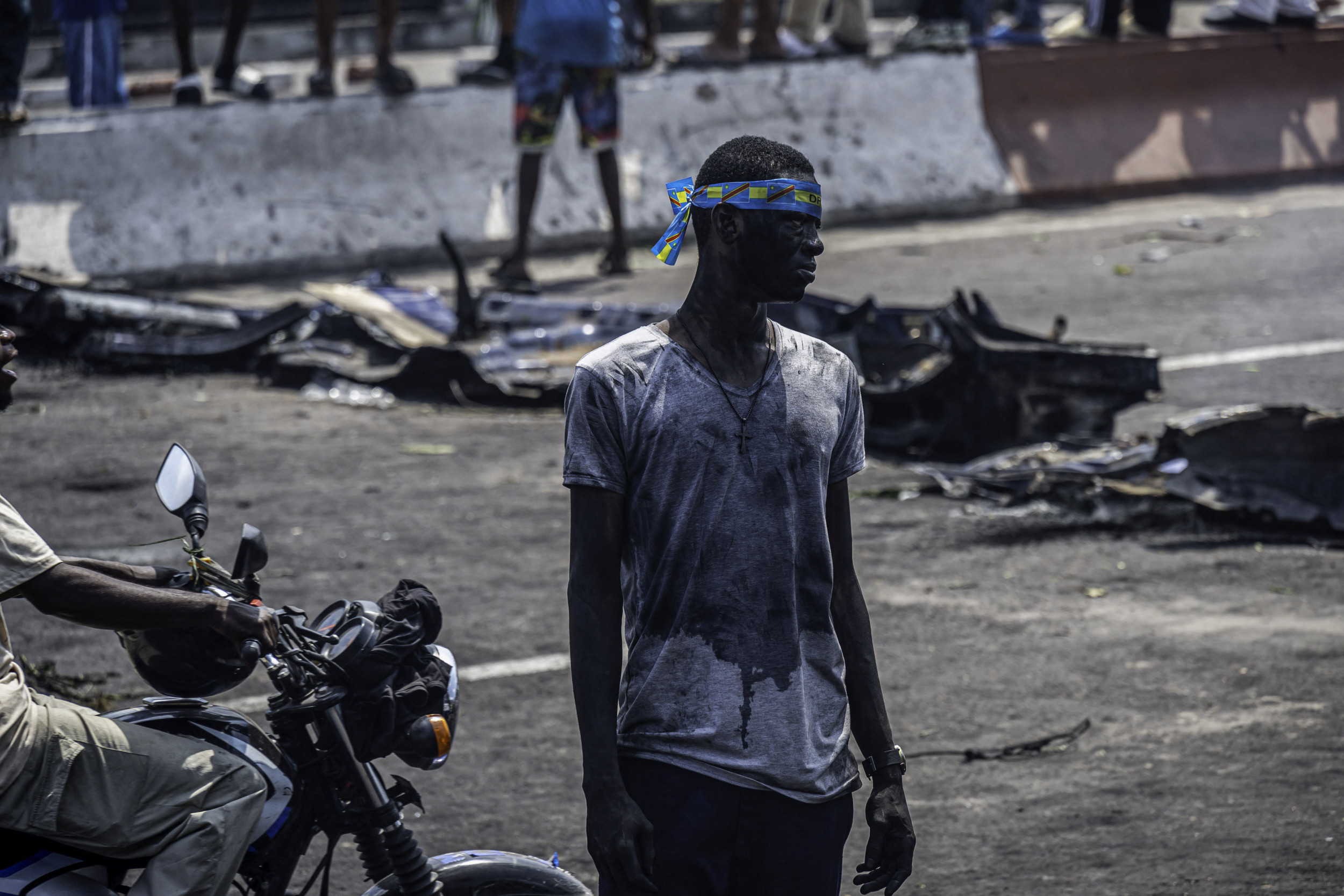 M23 rebellion in DR Congo: Protesters light fires near US embassy