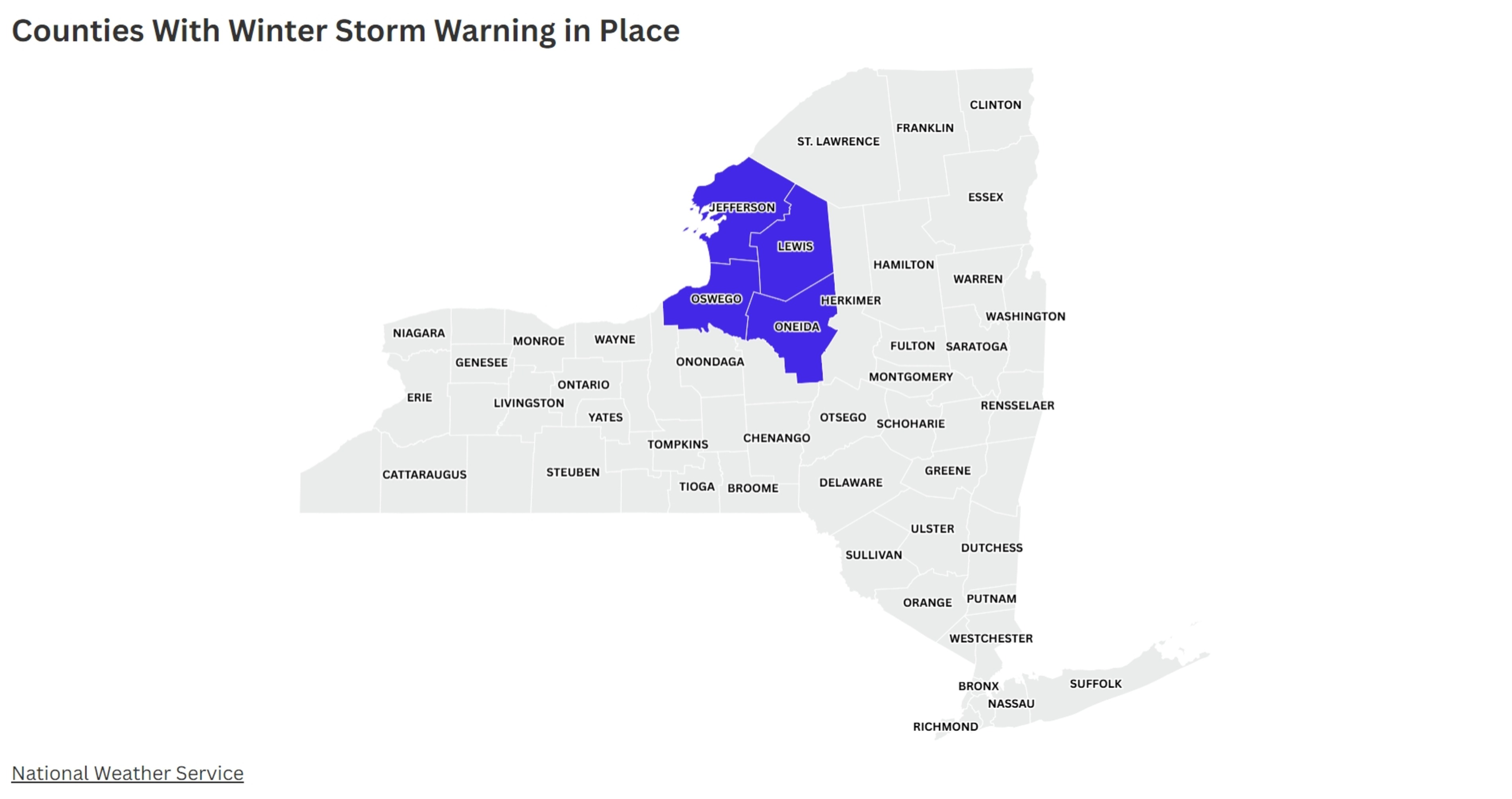 Winter Storm Hits Northeast, Snowfall Up to 17 Inches Expected