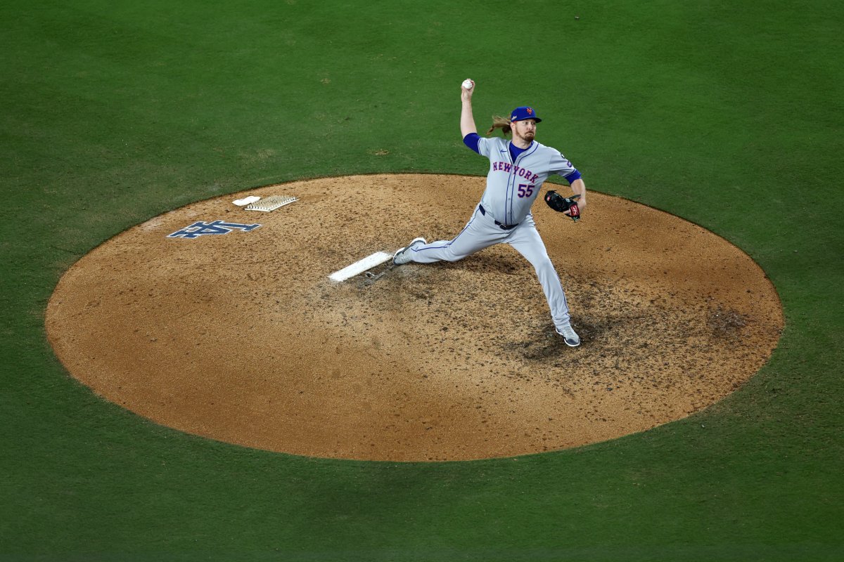 New York Mets pitcher Ryne Stanek