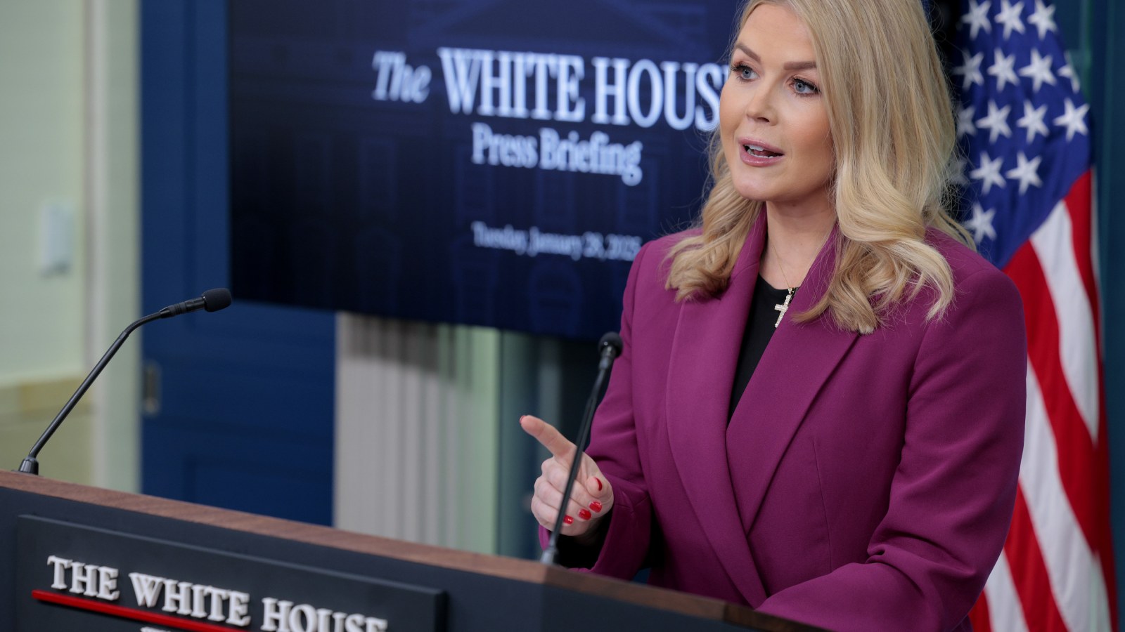 What We Know About Karoline Leavitt and Her Husband, Nicholas Riccio - Newsweek