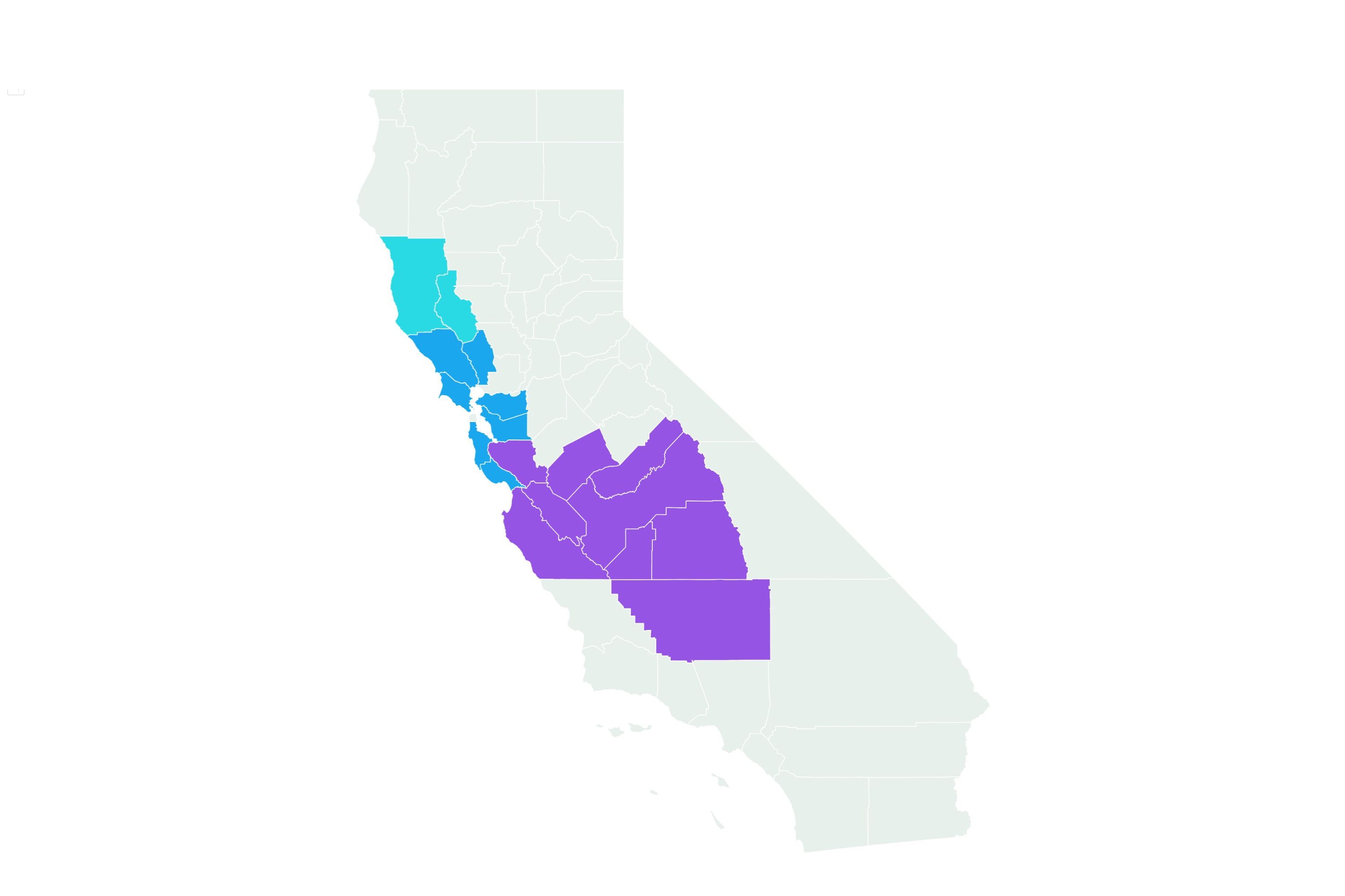 California Freeze Map Shows Counties Hit With Hypothermia Warning