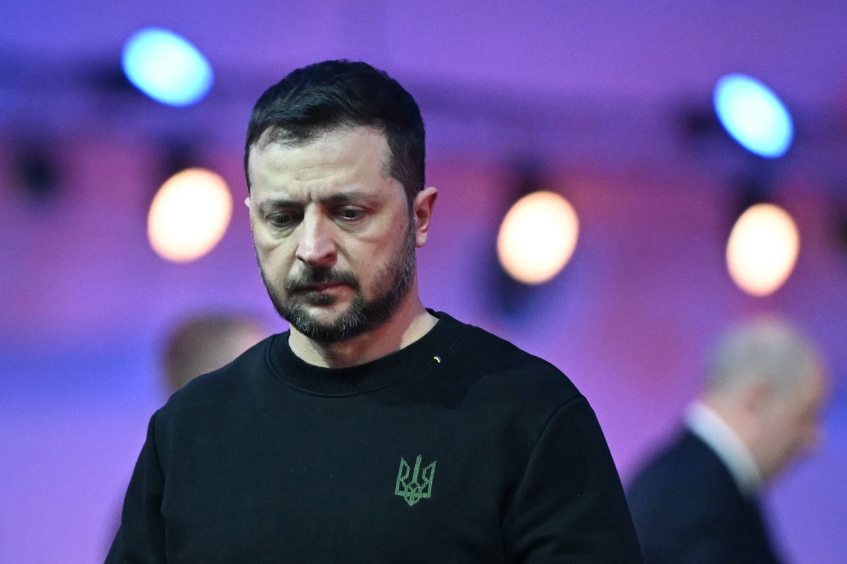 Ukrainian President Volodymyr Zelensky