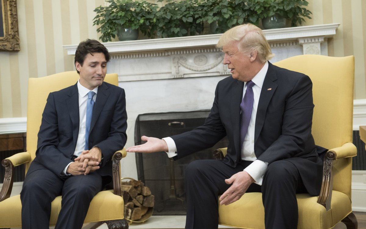 Trudeau and Trump