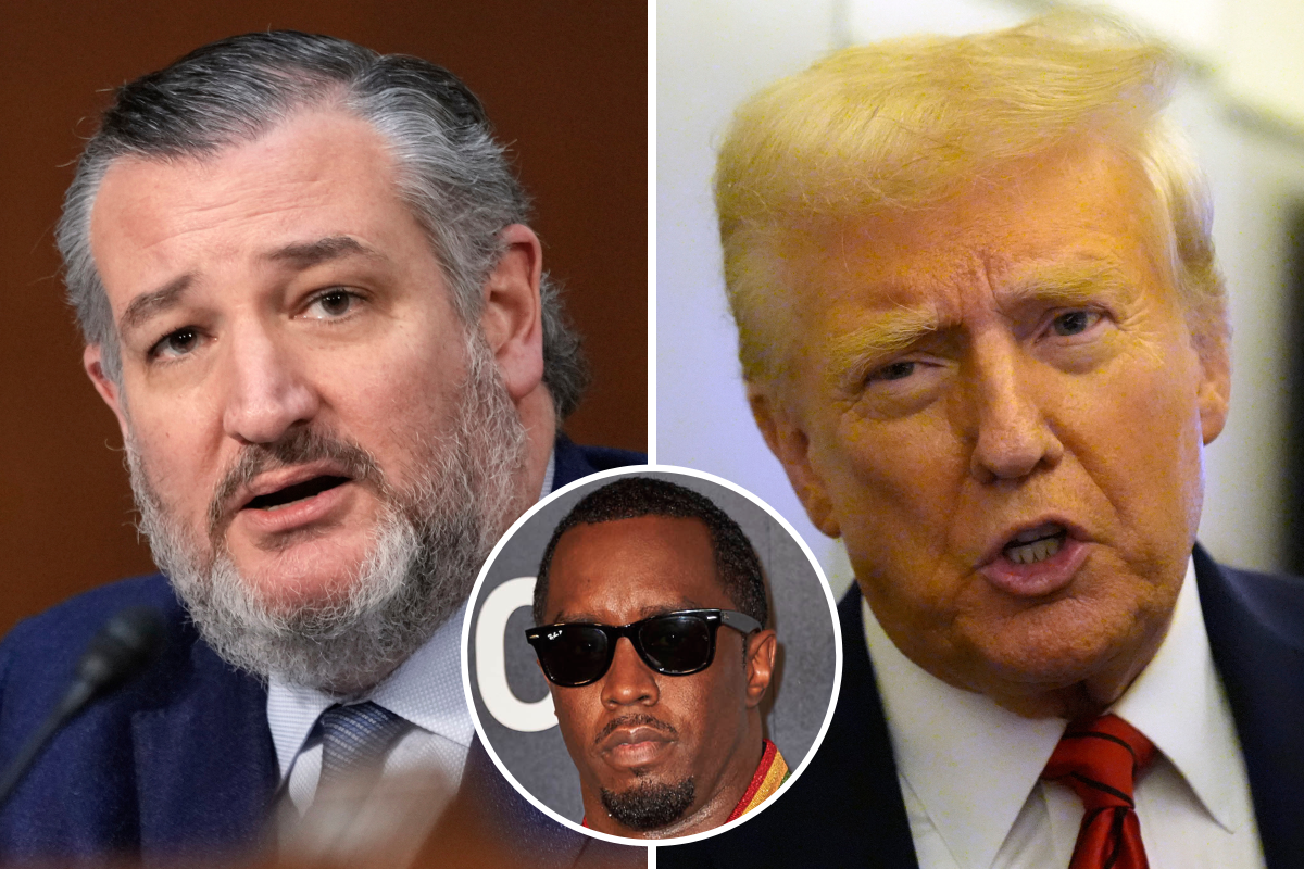 Ted Cruz Wants Donald Trump to Release Sean 'Diddy' Combs Files - Newsweek