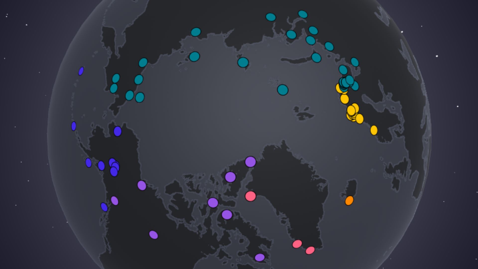 Map Shows Locations of NATO and Russian Military Bases in the Arctic