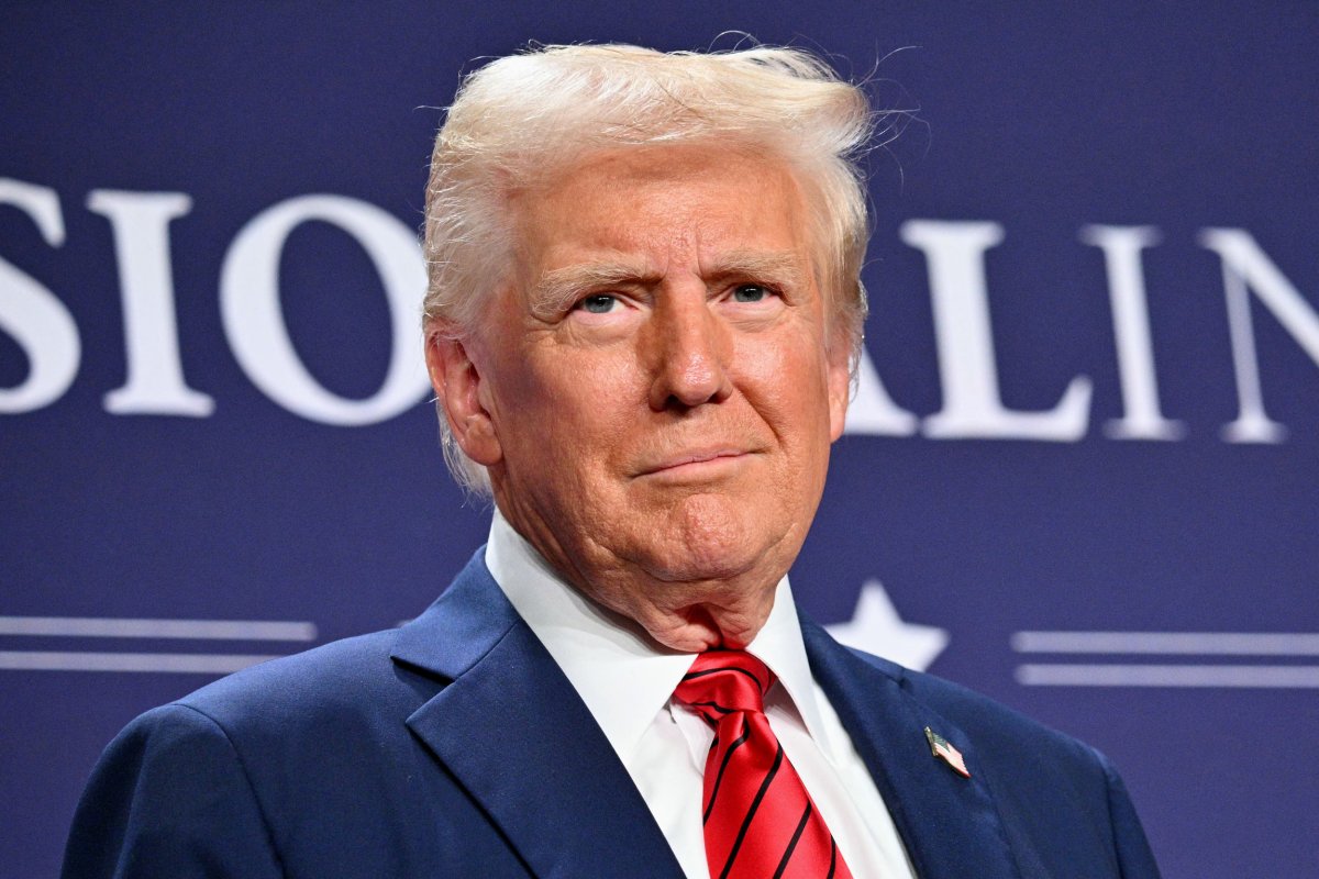 Donald Trump seen in Miami