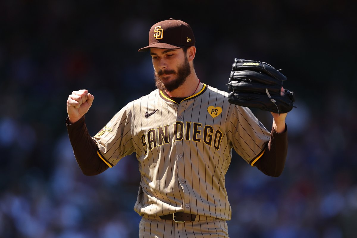 San Diego Padres pitcher Dylan Cease