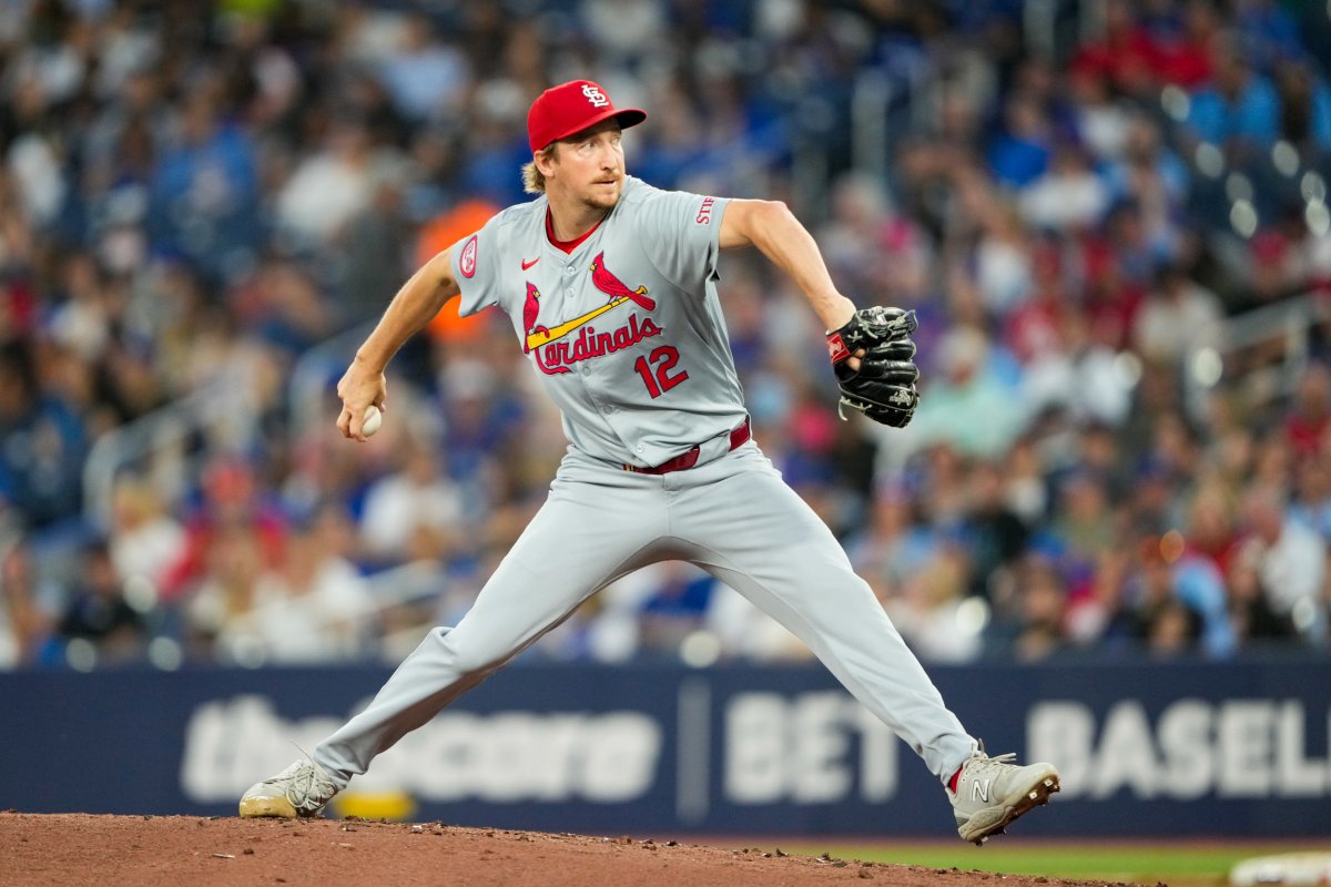 St. Louis Cardinals pitcher Erick Fedde