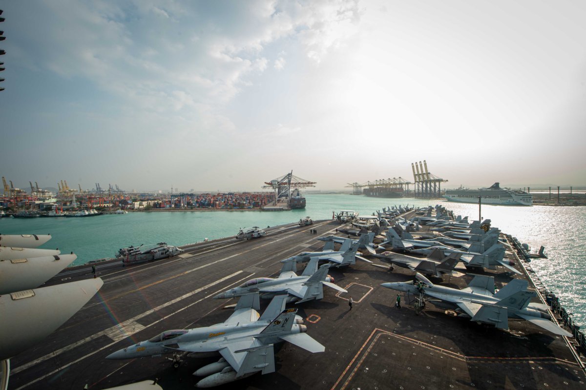 U.S. Aircraft Carrier Visits Thailand