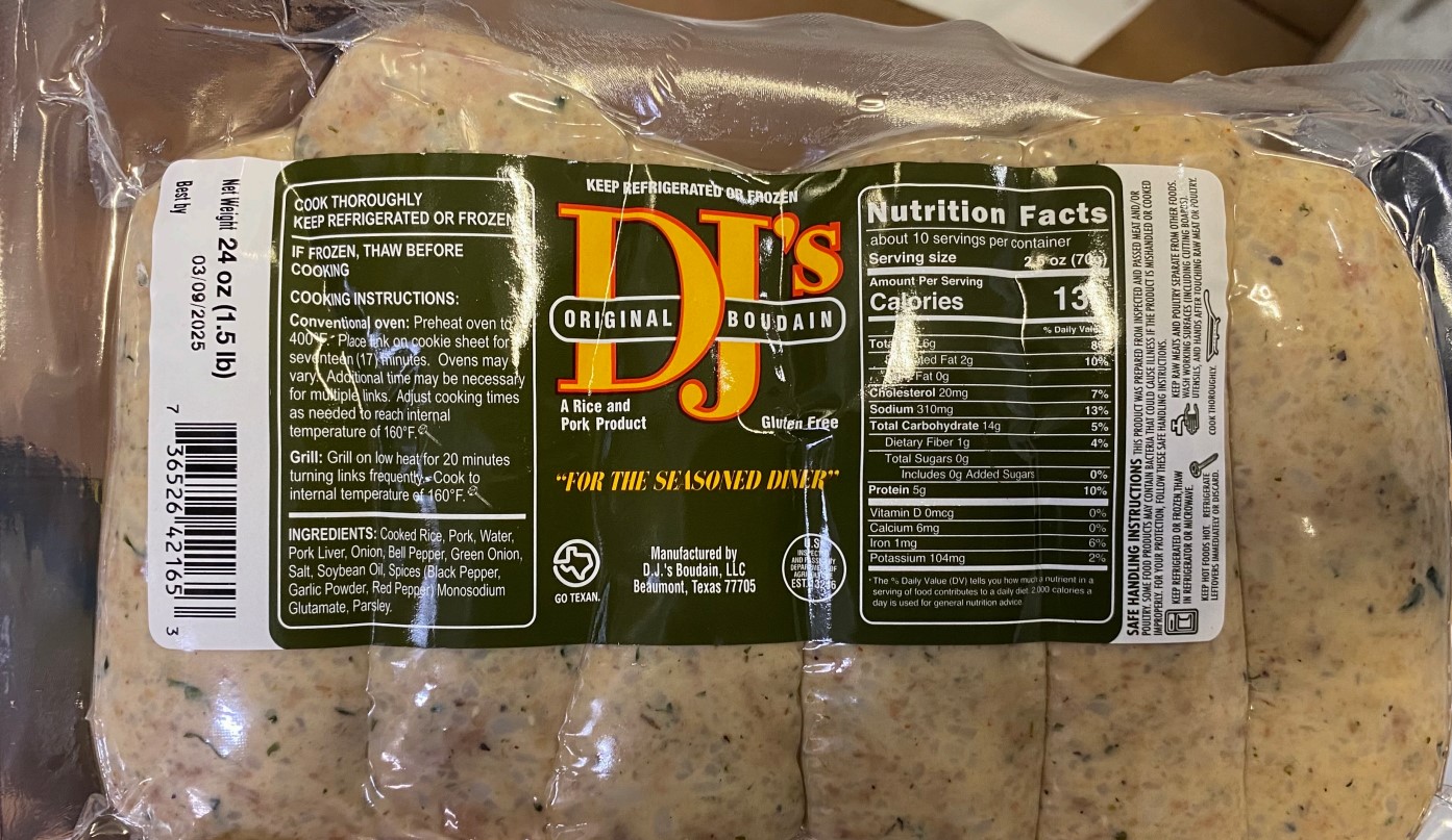 Sausage Recall in Three Southern States As Warning Issued to Customers