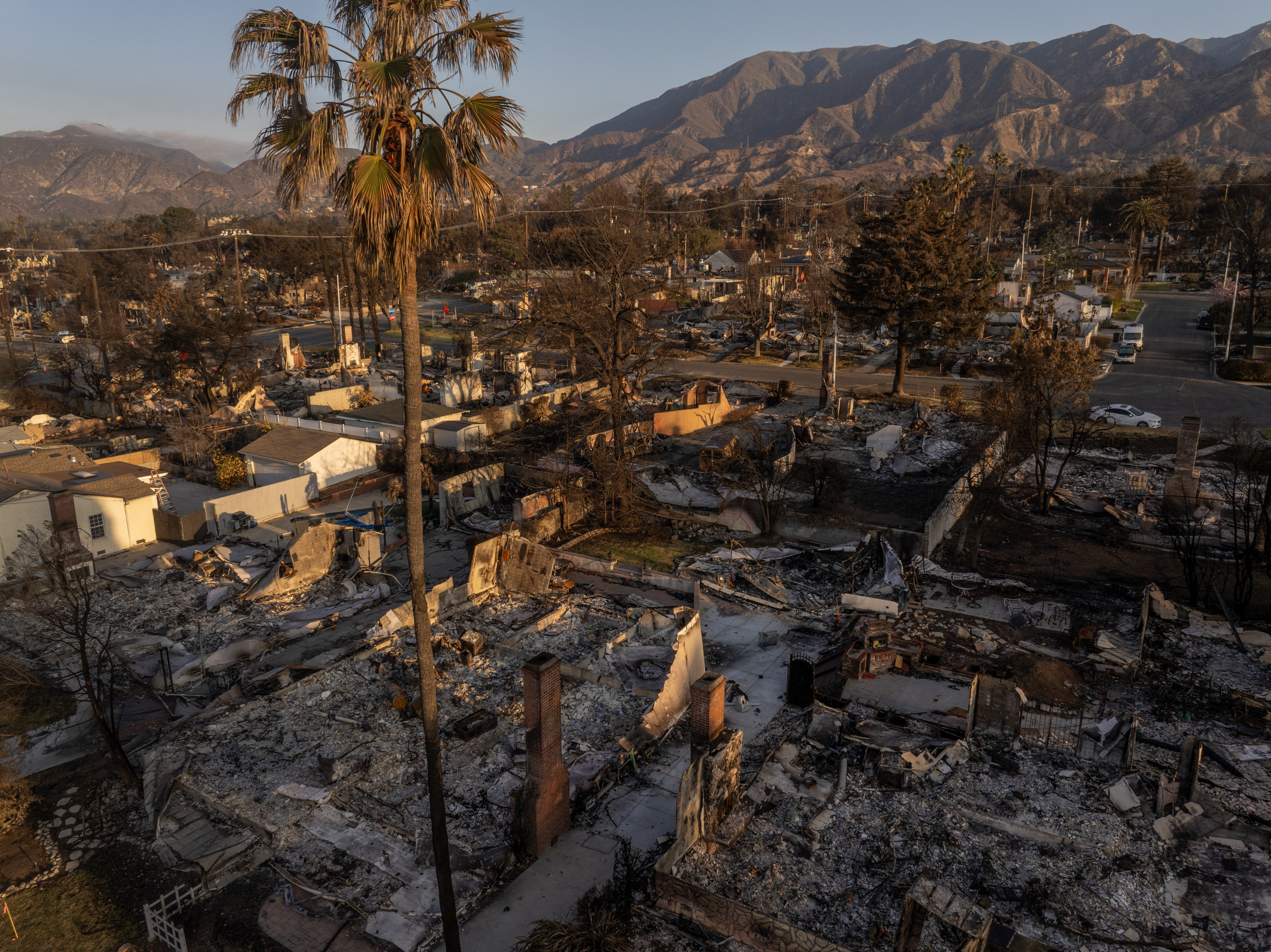 Palisades, Eaton Fires Fully Contained After Weeks of Destruction ...