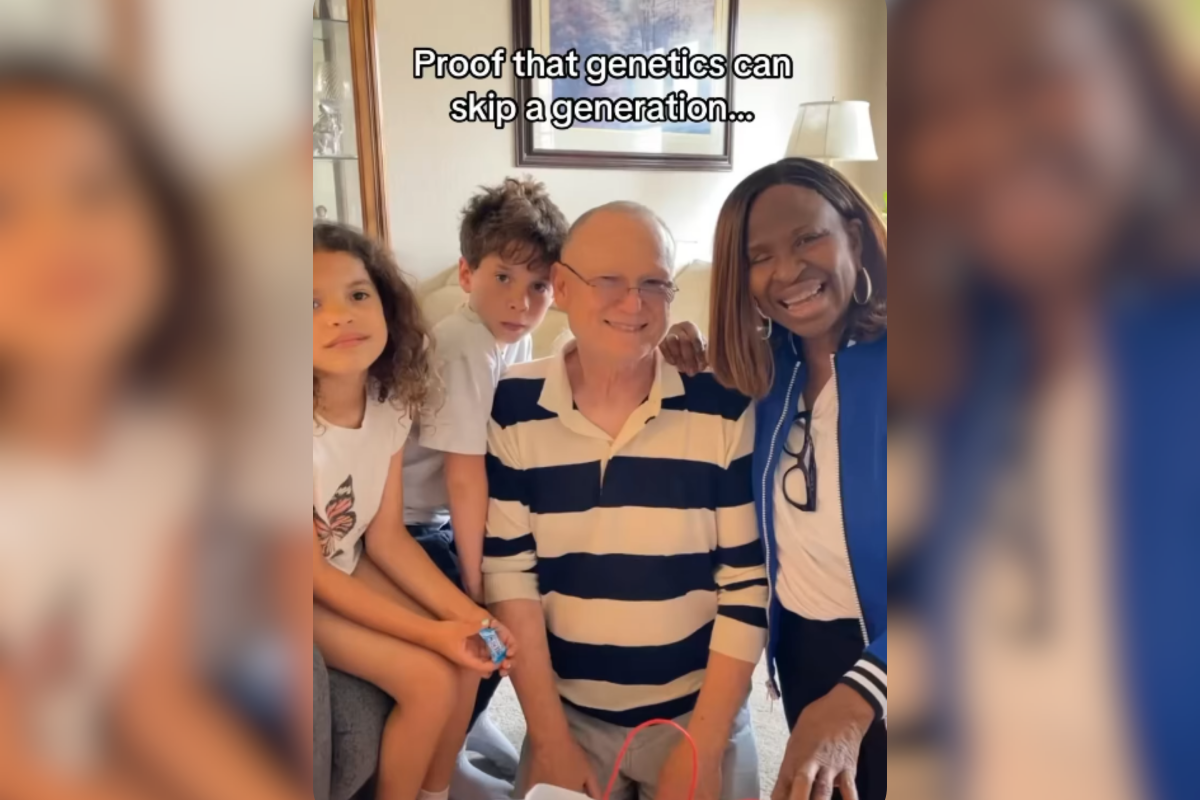 Grandkids look like grandparents