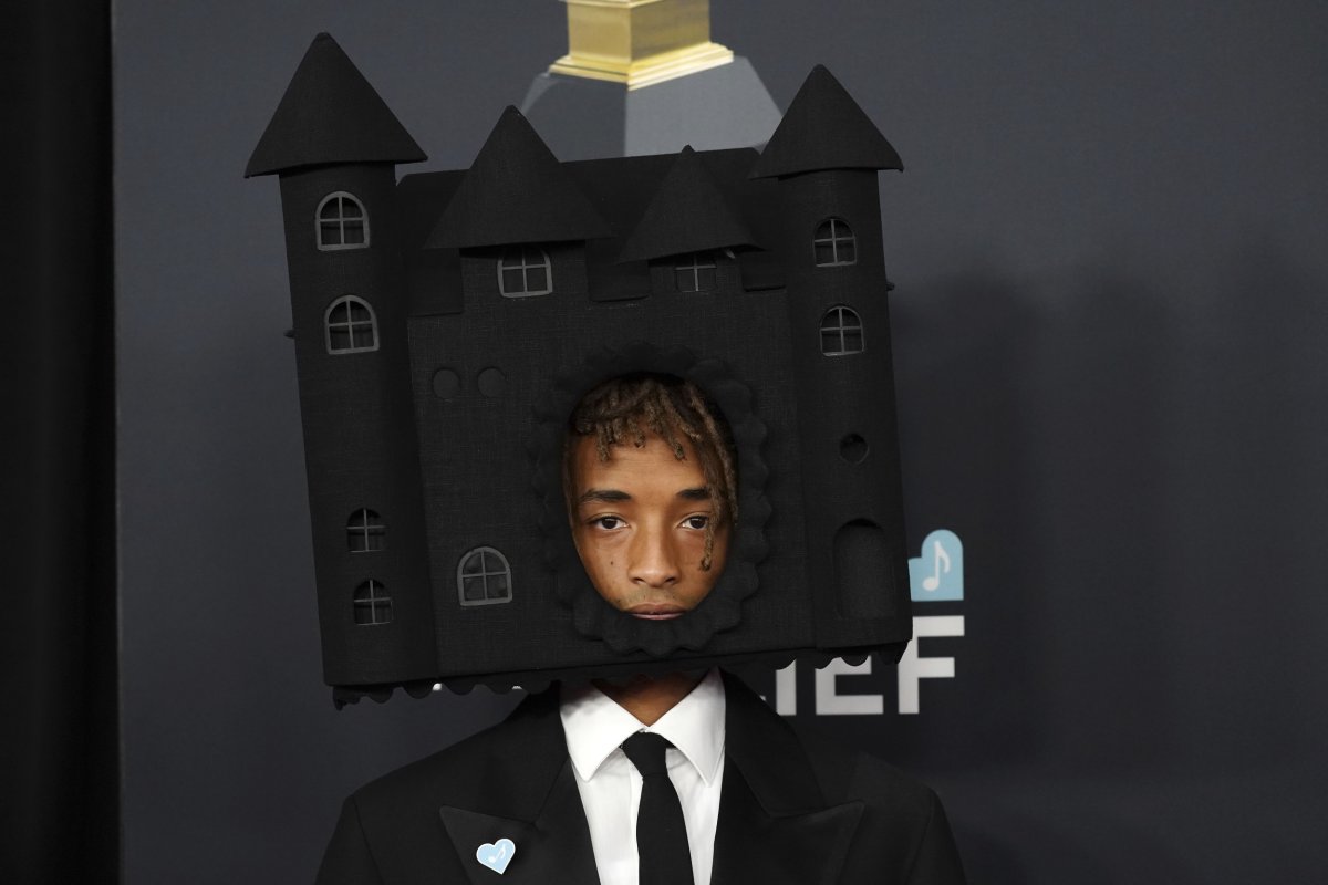 Jaden Smith Wears $4,600 Castle On His Head At Grammys 2025 - Newsweek