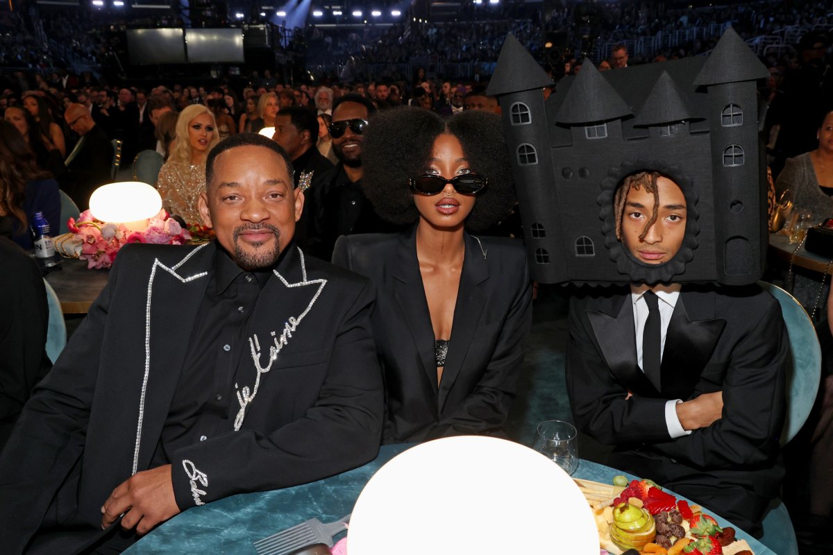 Will Smith, Willow Smith, and Jaden Smith