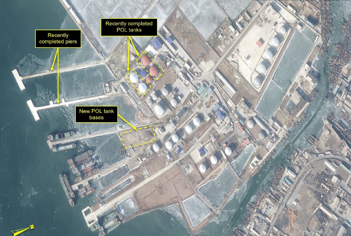 North Korea Expands Nampho Port