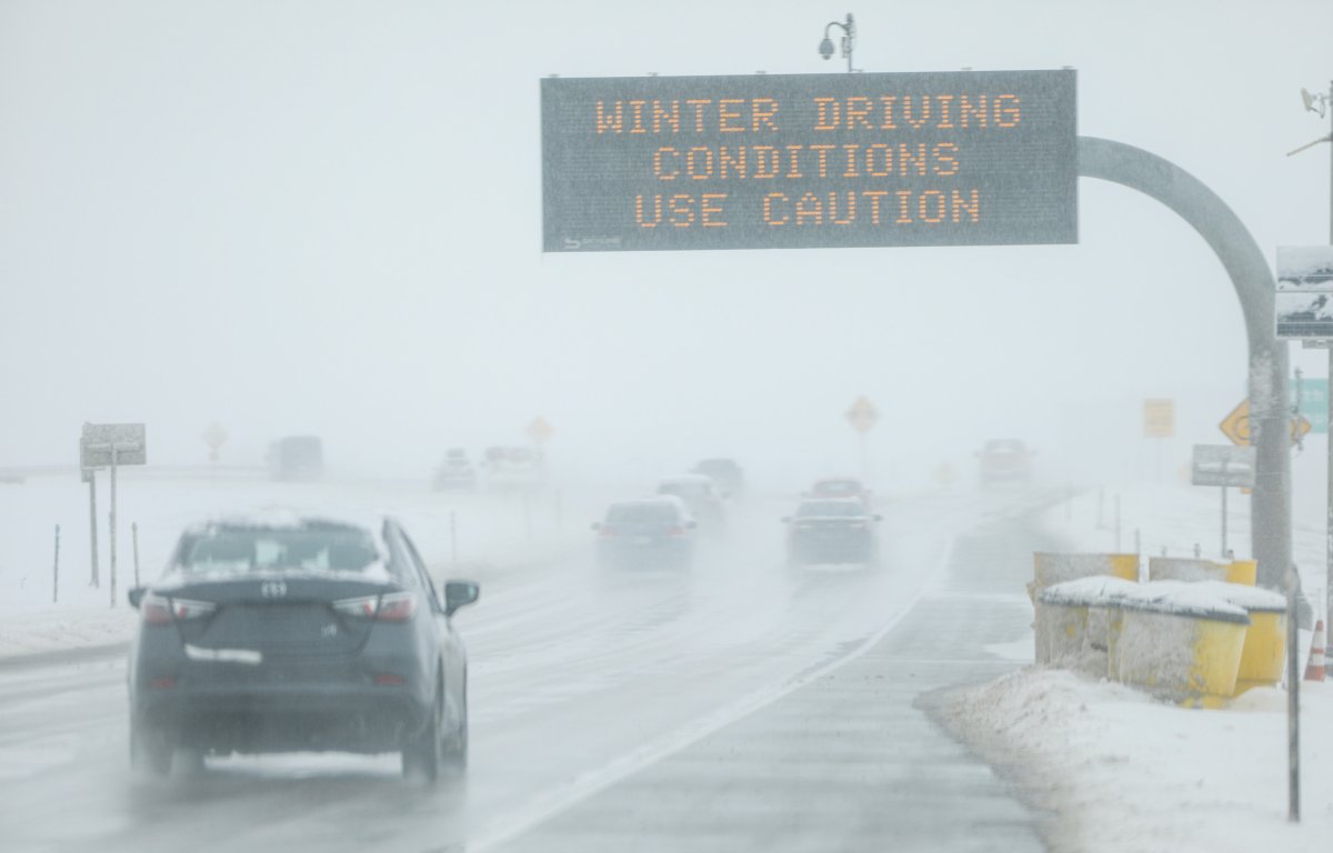 Snowy road
