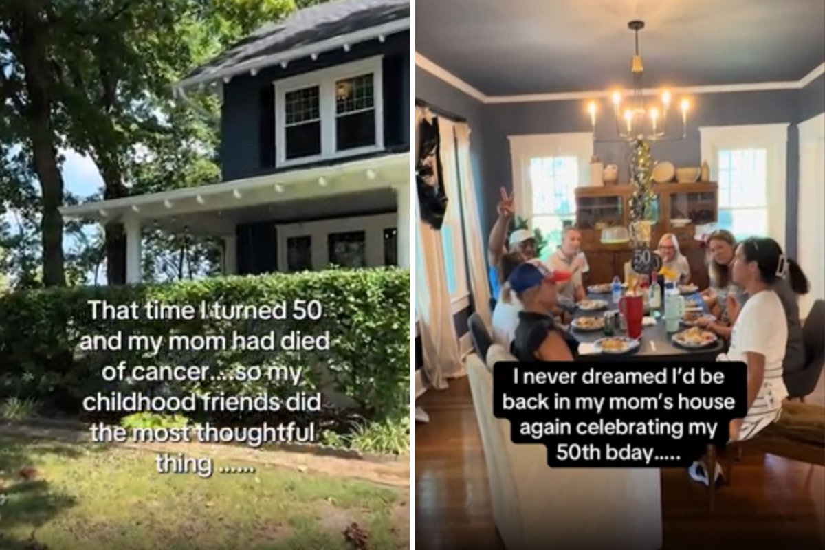 Photos from Kristi Johnson's TikTok video