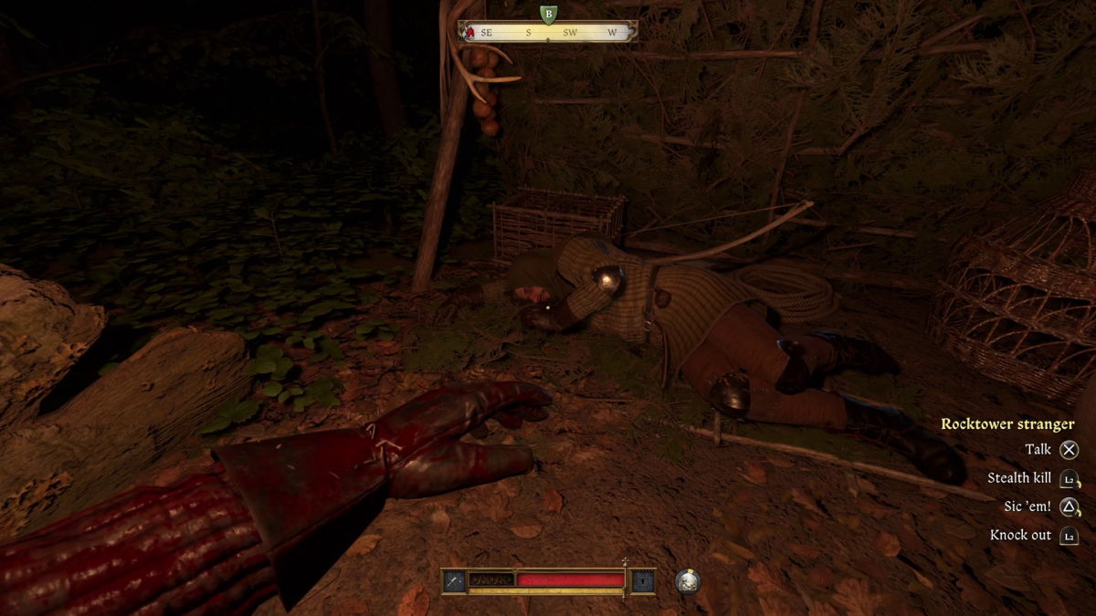 Kingdom Come Deliverance 2 poacher sleeping