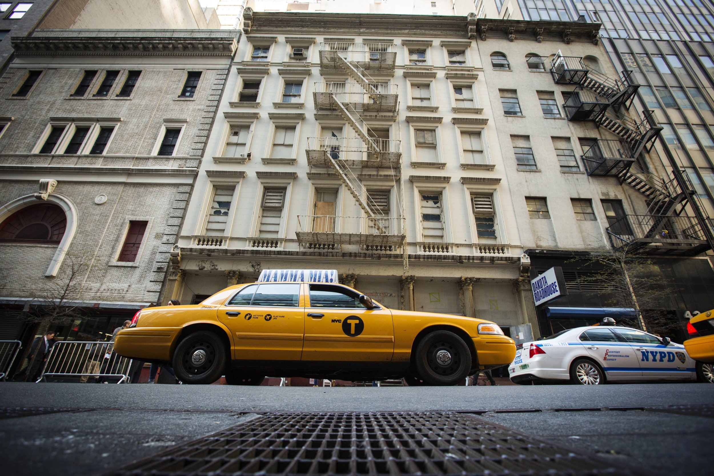 Taxi cab in New York City