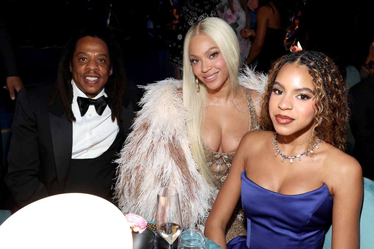 Jay-Z, Beyoncé, and Blue Ivy Carter