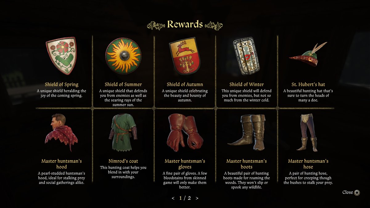 Kingdom Come Deliverance 2 DLC Rewards