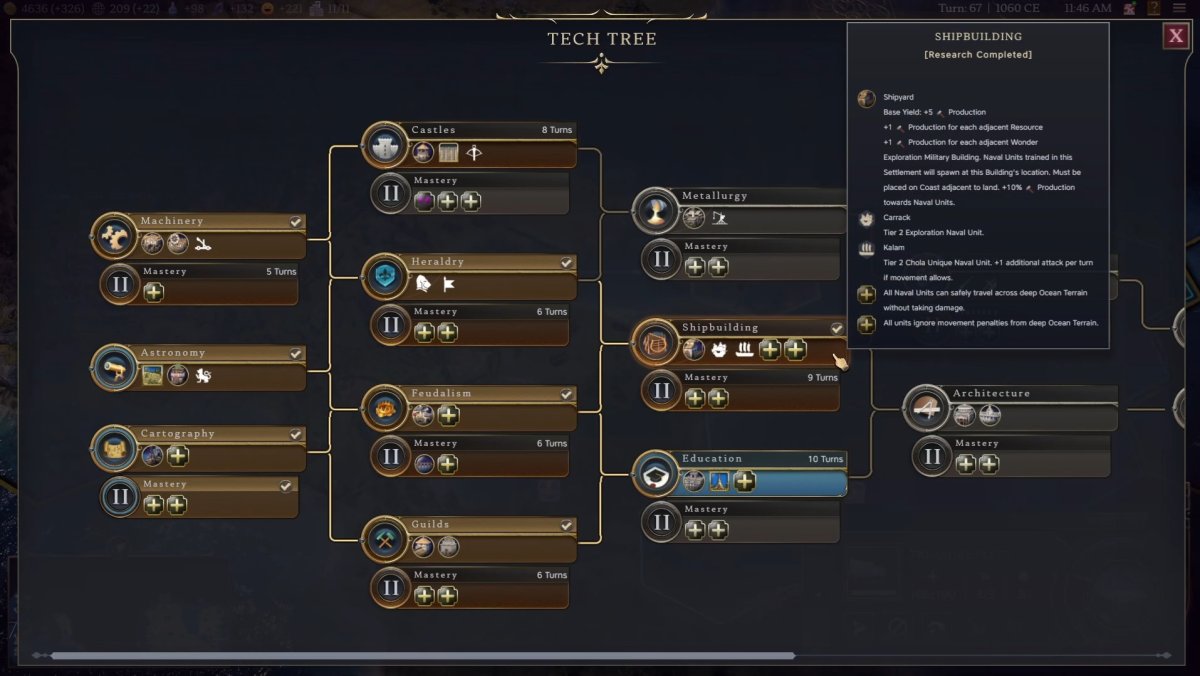 Civilization 7 Exploration Age tech tree