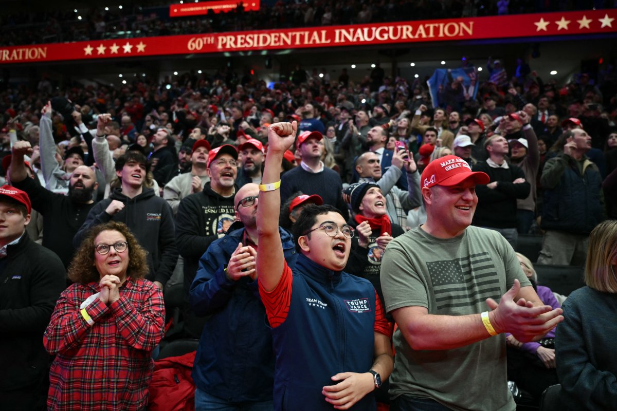 Trump Republicans Supporters Happy