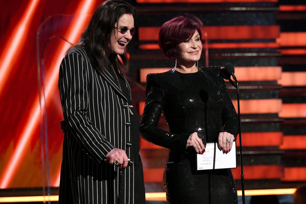 Ozzy and Sharon Osbourne