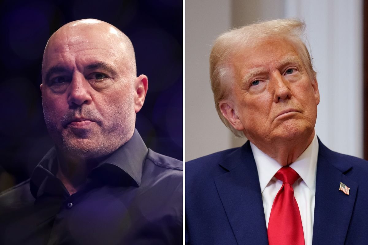 Joe Rogan and Donald Trump