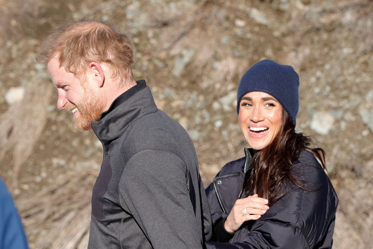 Prince Harry and Meghan Markle in Vancouver