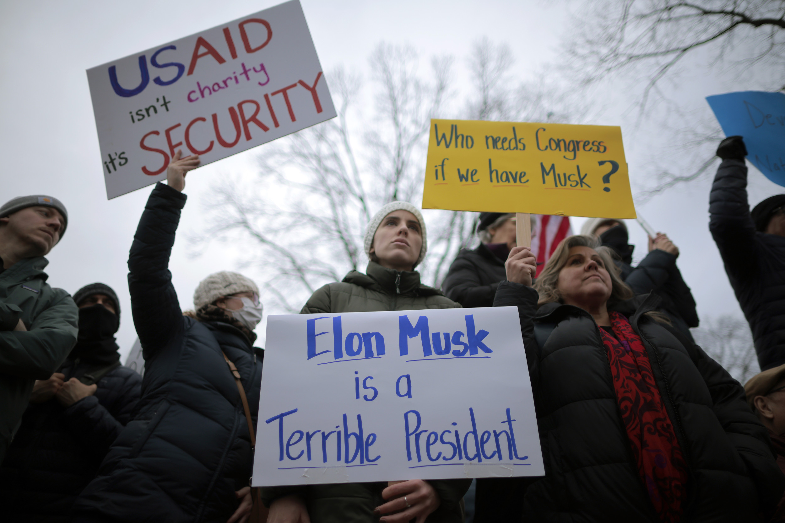 Elon Musk's crackdown on USAID splits with Project 2025 agenda