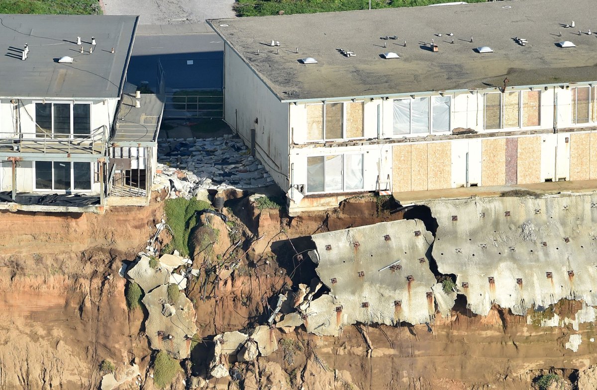 Coastal Erosion Homes California