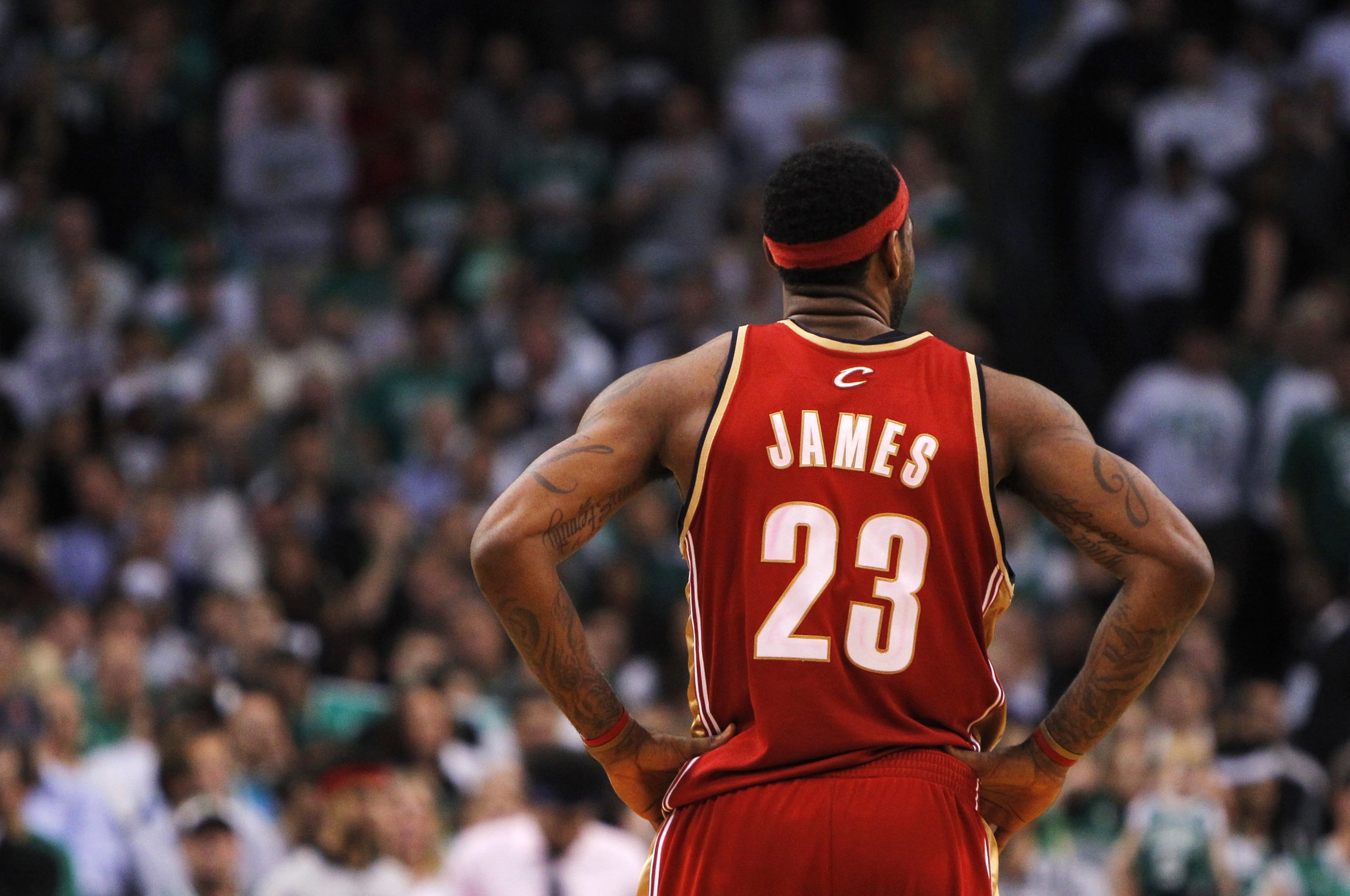 Cleveland Cavaliers LeBron James says that with time, 'I could be