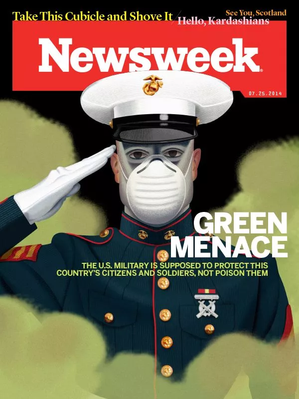 Newsweek cover, July 25, 2014