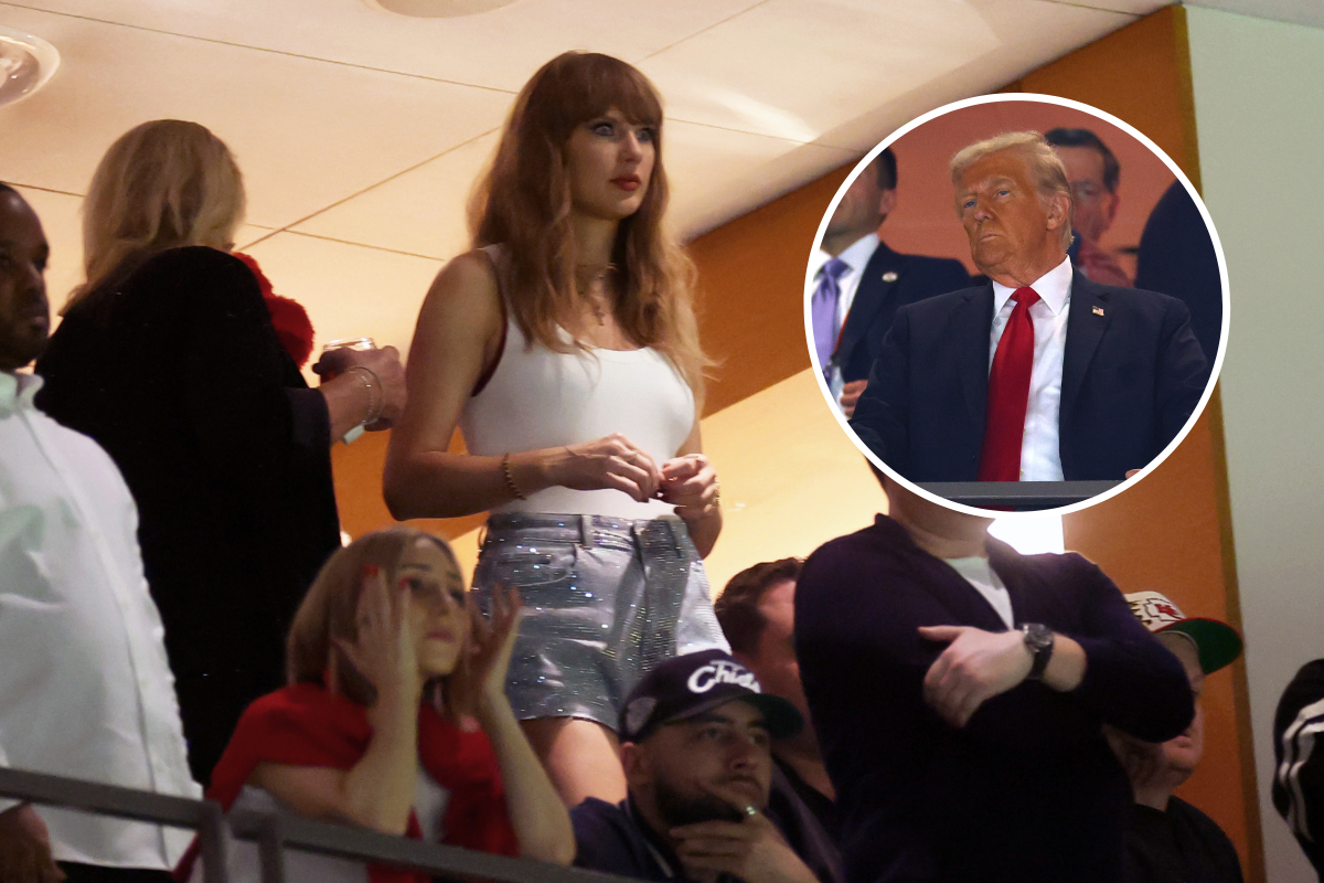 Taylor Swift Donald Trump Super Bowl LIX