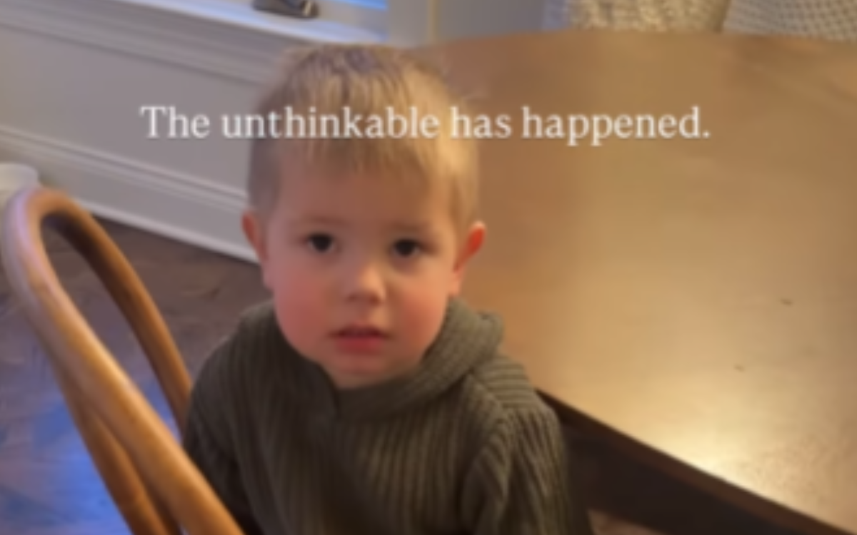 Mom Takes Eyes Off Toddler for Two Minutes—He Does the Unthinkable