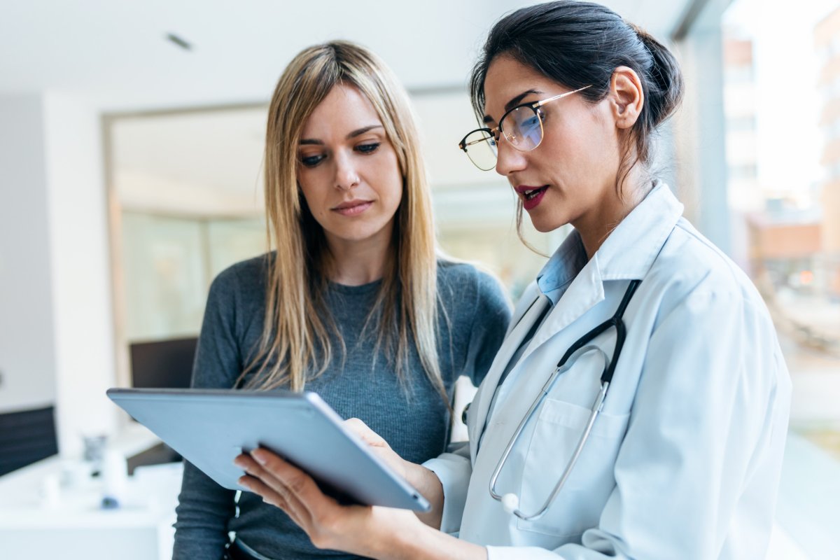 Doctor and patient