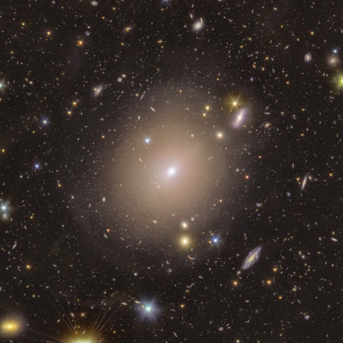 A wider view of the Einstein Ring