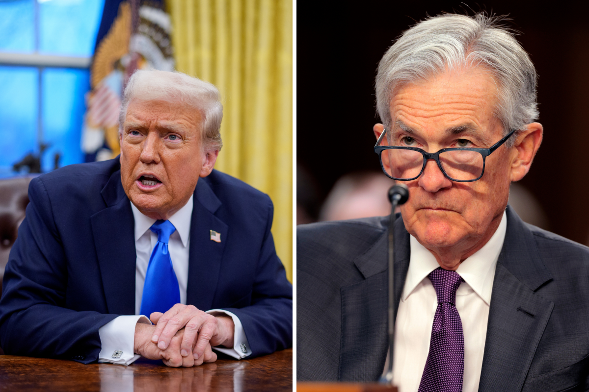 Jerome Powell Donald Trump