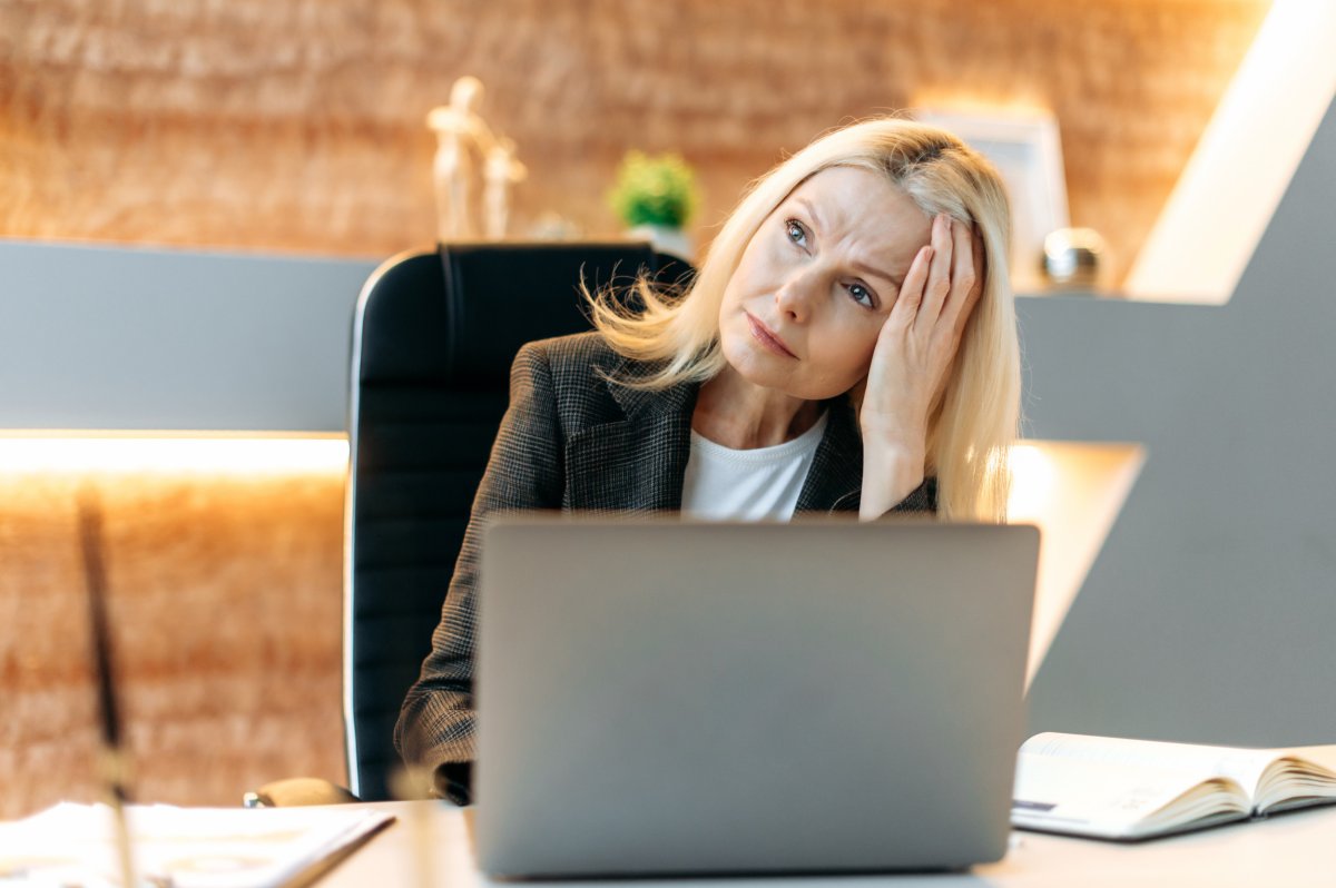Woman at work