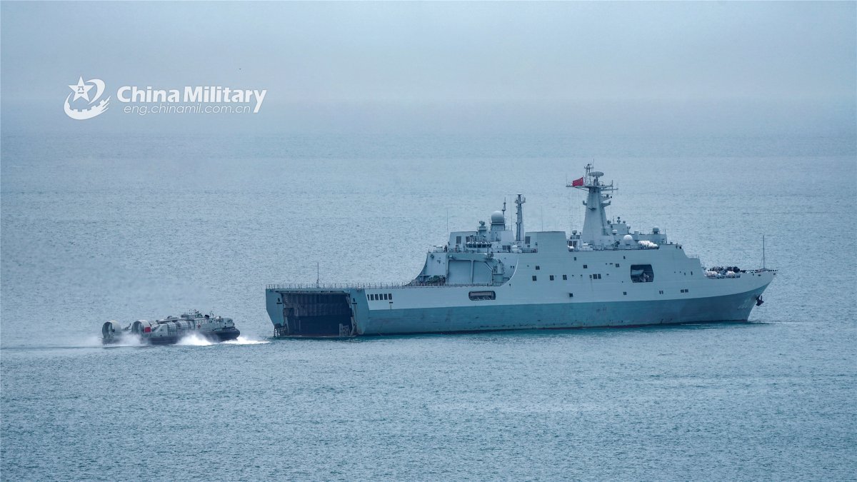 Chinese Type 071 Amphibious Transport Dock