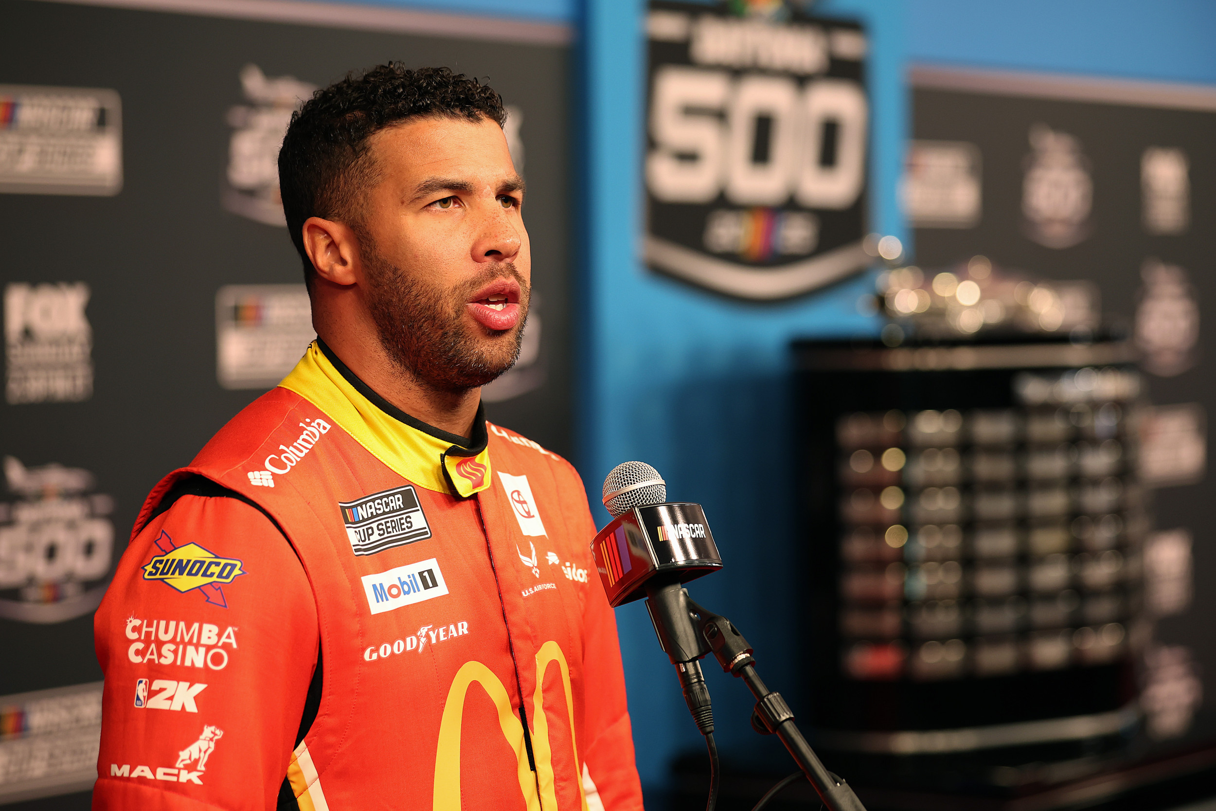 Donald Trump at Daytona 500: Bubba Wallace Responds to Rumors